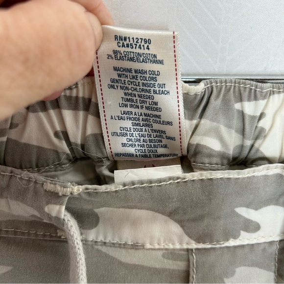 True Religion camo print joggers size XSmall khaki cream street comfy - Picture 4 of 6